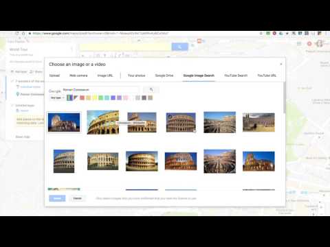 Google My Maps: Markers with Multimedia and Layers