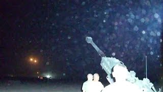 USMC Illumination Artillery Fire Mission - Camp Baharia, Iraq - Aug, 2008 - Mike Battery 3/11