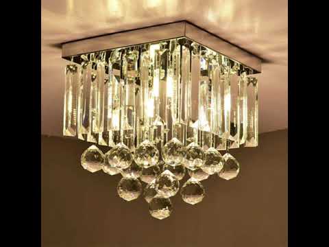 Glass crysta world led zoomer light, ceiling, crystal