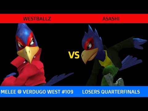 Westballz (Red Falco) vs. Asashi (Green) - Verdugo West #109 Losers Quarterfinals SSBM