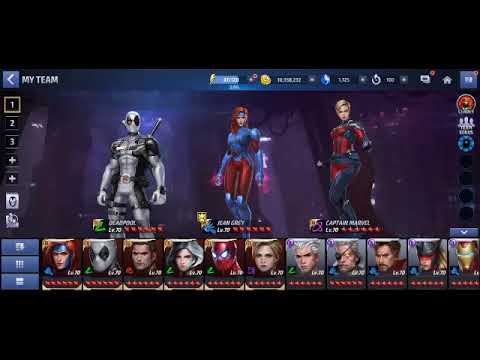 [Marvel Future Fight] Jean Grey vs Cull Obsidian