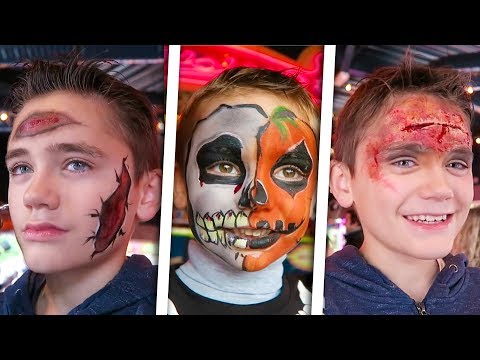 TOUS NOS MAQUILLAGES D'HALLOWEEN - Blessure, Joker, Squelette Calavera... - Compilation Swan et Néo