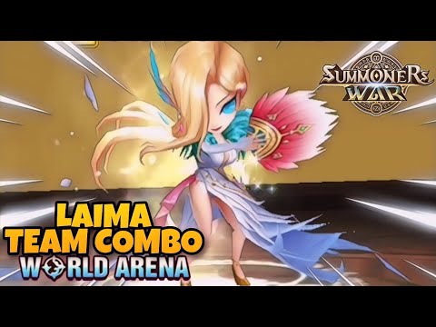 Laima Team Combo in World Arena - Summoners War