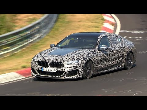 BMW M850i Gran Coupe Sounds Great at Nurburgring Carousel Corner ...