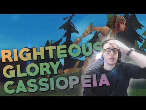 This is BUSTED! Righteous Glory Cassiopeia! - TSM Bjergsen Solo Queue - Funny Moments & Highlights