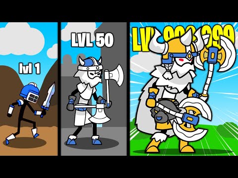Upgrading My Stickman Army To Defeat A MAX LEVEL BOSS!