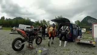 preview picture of video 'Kärnten Bike Crew , Tolmezzo Track , Motorsport 58,'