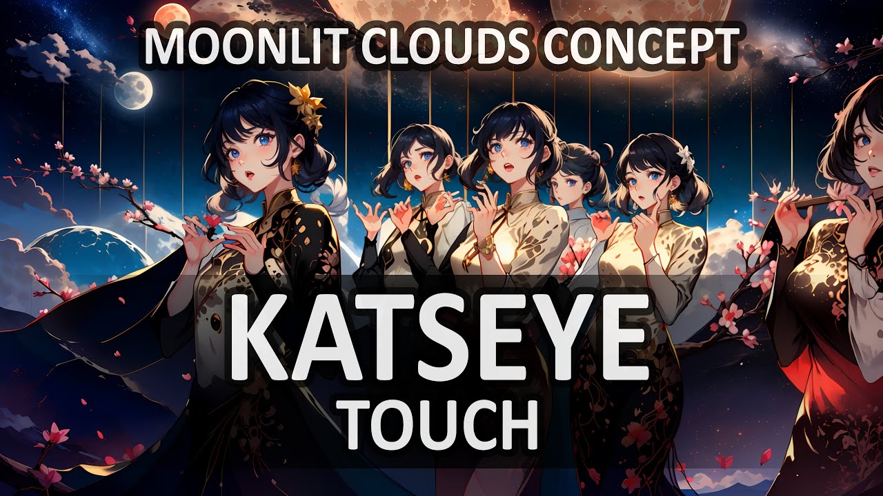 KATSEYE - 'Touch' (Moonlit Clouds Concept) Dance Performance MV - Gen AI Stable Diffusion Anime