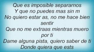 Alberto Plaza - Dime Si Te Hago Falta Lyrics