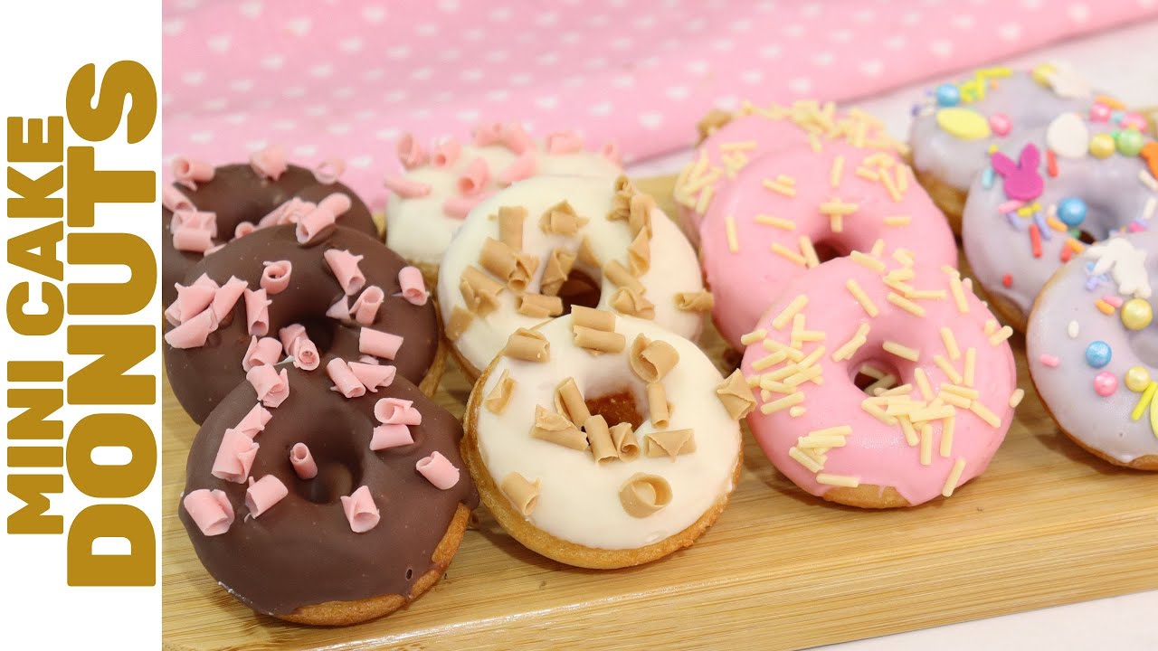 THIS MINI CAKE DONUT COSTS LESS THAN R$0.20! SUPER TREND | Cute, delicious and very practical!