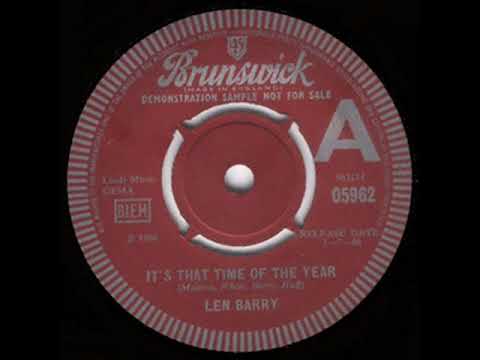 Len Barry - It's That Time Of The Year