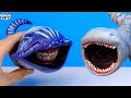 Making El Gran Maja Vs Bloop Sea Monsters With Clay