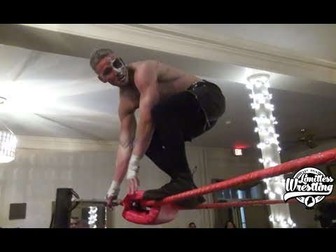 CRAZY Coffin Drop Reversal Powerbomb - Ace Romero vs. Darby Allin - Limitless Wrestling