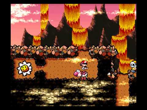 Super Mario World 2 - Yoshi's Island [Part 47] 6-2: The Cave Of The Bandits (100 Points)