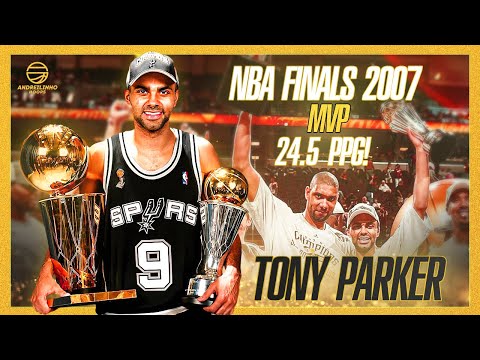 Tony Parker 2007 NBA Finals MVP! ● Full Highlights vs Cavaliers ● 24.5 PPG! ● 1080P 60 FPS