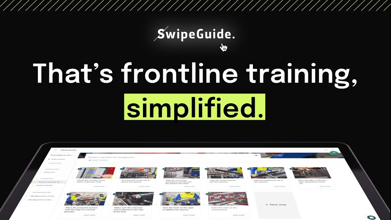 SwipeGuide - Frontline training, simplified.