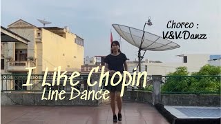I LIKE CHOPIN - LINE DANCE || DEMO || TUTORIAL