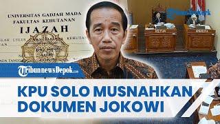 Hakim Dibuat Kaget! KPU Solo Musnahkan Arsip Jokowi saat Nyalon jadi Walkot Selang 1 Tahun