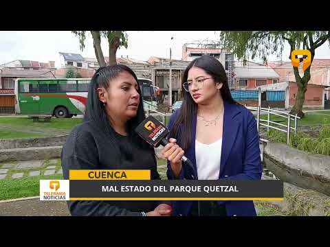 Ciudadanos denuncian árboles en peligro de colapsar en el Parque Quetzal