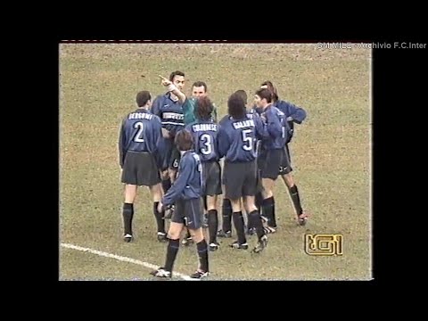 1998-99 (SF And Coppa Italia - 17-02-1999) INTER-Parma 0-2 [Veron,Balbo] Servizio TG1 Rai1