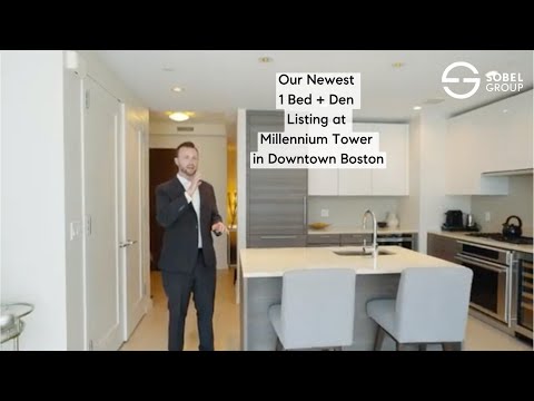 For Sale: THE Desirable 1-Bed plus Den Layout at Millennium Tower in Downtown Boston. A Must See!!