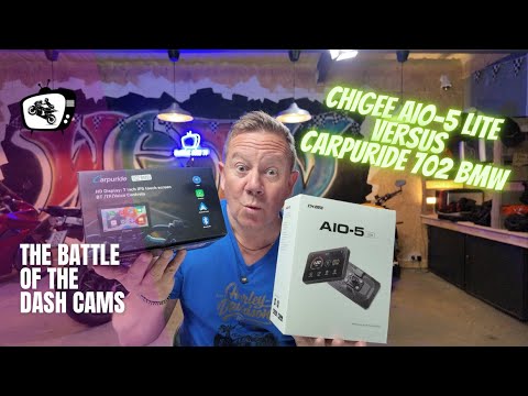 Chigee AIO-5 Lite Versus Carpuride 702 BMW | Motorcycle CarPlay SHOWDOWN | Which do I prefer?