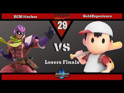 Ultimate SmashaPalooza  #29: Losers Finals - RCN| 7inches (Captain Falcon) vs GoldExperience (Ness)