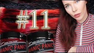 MANIC PANIC: Vampire Red, Electric Lava & Red Passion - Haltbarkeit, Auswaschen, Infos