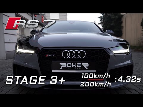 Audi RS7 C7 - 100-200km/h in 4.32s !