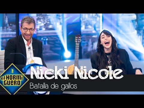 Nicki Nicole vs. Pablo Motos: la batalla de 'freestyle' nunca vista - El Hormiguero