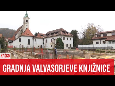 KRŠKO: Gradnja Valvasorjeve knjižnice