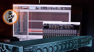 Video thumbnail for Tascam us16x08, how many tracks can you record at once? by IbandUK