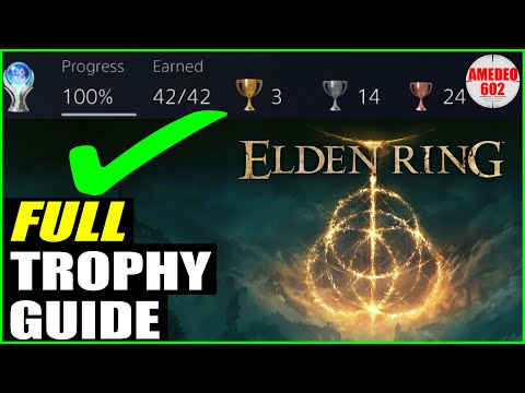 Elden Ring Complete Platinum Trophy Guide (Elden Ring Achievements)