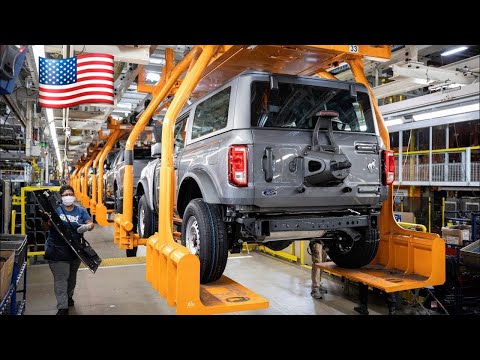 , title : '2022 CAR FACTORY - FORD BRONCO 4x4 Production Line - New Bronco Assembly Plant in US (How it's made)'