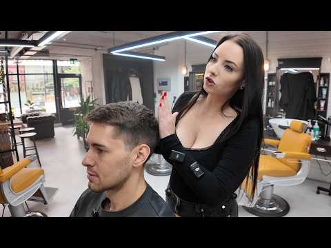 British Lady Barber Gave Me the Cleanest ASMR Treatment [Sleep Time]