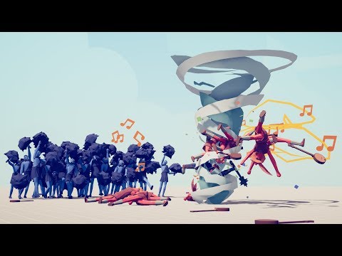 MACE SPINNER & 30x CHEERLEADERS vs 10x EVERY UNIT - Totally Accurate Battle Simulator TABS