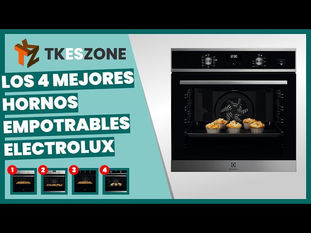 Vídeo relacionado con Electrolux Horno Multifunción EOF6P54TX, 72 L, Función Grill, 1000W, Tecnología SurroundCook, Limpieza Pirolítica, Pantalla LED, Mandos Escamotables, Carriles Telescópicos, Inox, Fabricado en DE