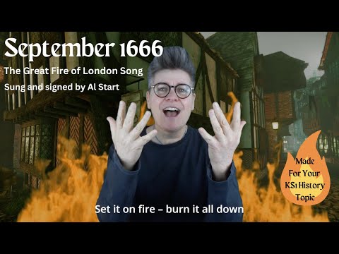 Great Fire of London Song | "September 1666" by Al Start | New Signing Video
