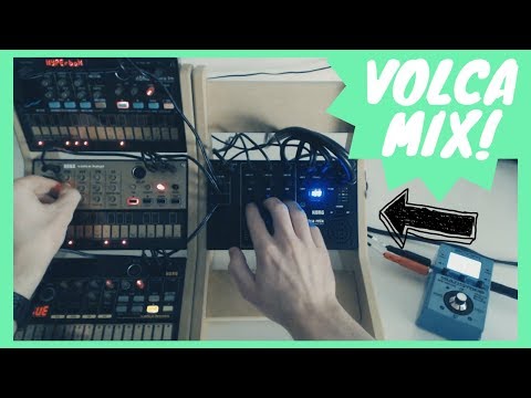 VOLCA MIX Techno with FM + Keys + Beats