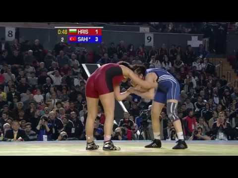 59Kg Final 3-5 match 01 - Female Wrestling -  European Championships 2013