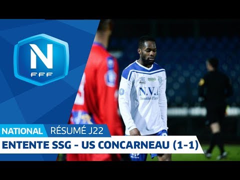 J22 : Entente SSG - US Concarneau (1-1), le résumé