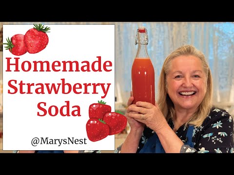 Homemade Strawberry Soda – Naturally Fermented & So Refreshing!