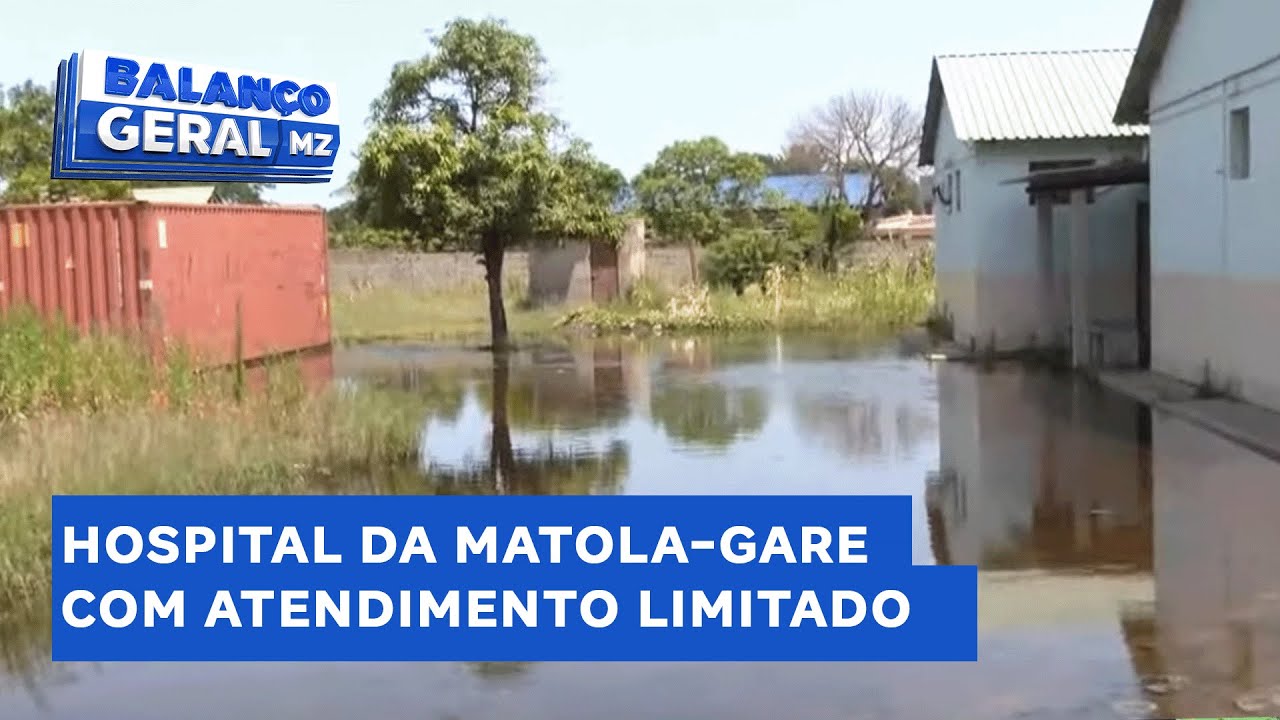 Hospital "Aquático": Centro de Saúde da Matola-Gare com atendimento limitado por alagamentos