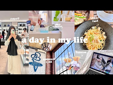 A DAY IN MY LIFE🍝⋆.˚𐙚✧˖deep cleaning,weekend time,jogja vlog,lots of food,hotel tour,productive