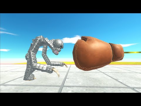 GIANT BOXING GLOVE VS MECHA UNITS | ANIMAL REVOLT BATTLE SIMULATOR