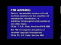 FBI Warning 1993 Movie Intro Ident