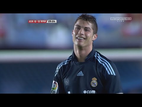 Cristiano Ronaldo vs Xerez La Liga Away (13/02/10) | HD 1080i ~ English Commentary
