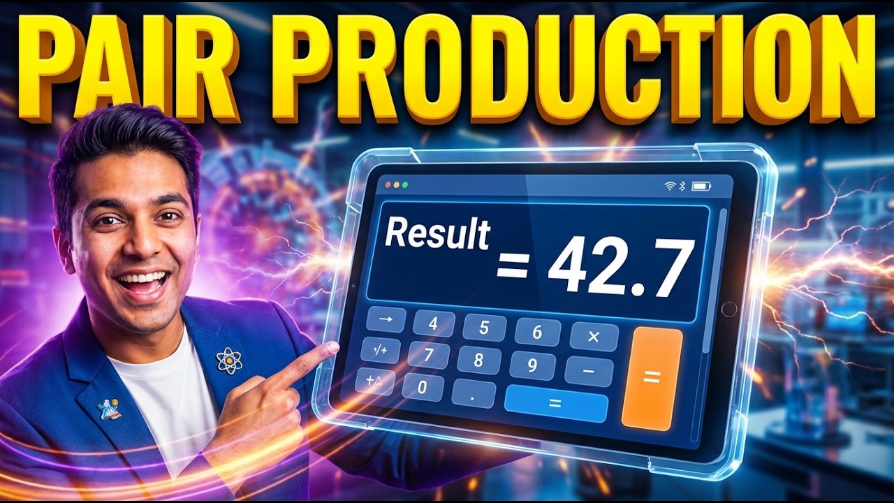 Pair Production Interactive Calculator