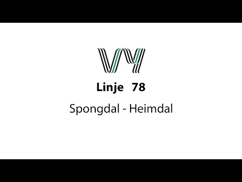 Linje 78 Spongdal - Heimdal