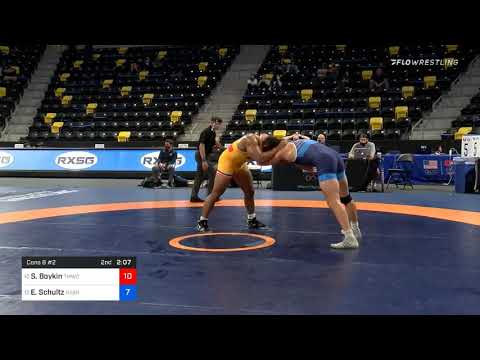 97 Kg Consolation Scottie Boykin TMWC Spartan Combat WC Vs Eric Schultz Nebraska Wrestling Trainin